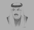 Sketch of Prince Mutaib bin Abdullah bin Abdulaziz Al Saud, Minister, Saudi Arabian National Guard
