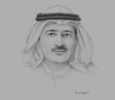 Sketch of Ahmad Al Jemez, Chairman, Kuwait Aromatics Company (KARO)
