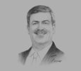 Sketch of  Francisco N González Díaz, Director-General, ProMéxico
