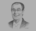 Sketch of Jaime Ruiz Sacristán, President, Bolsa Mexicana de Valores

