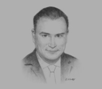 Sketch of Manuel Herrera Vega, President, Concamin
