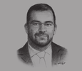 Sketch of Adel Si-Bouekaz, Managing Director, Nomad Capital
