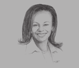 Sketch of Carole Kariuki, CEO, Kenya Private Sector Alliance (KEPSA) 
