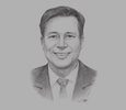 Sketch of Andrew Herscowitz, US Coordinator, Power Africa
