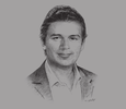 Sketch of Hassan Allam, CEO, Hassan Allam Construction
