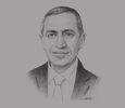 Sketch of Prof. Ismail Abdel Ghafar Ismail Farag, President, Arab Academy for Science, Technology & Maritime Transport
