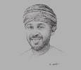 Sketch of Fawzi Al Harrassy, Executive Director, Teejan Group
