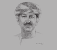 Sketch of Hamood Sangour Al Zadjali, Executive President, Central Bank of Oman (CBO)
