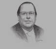 Sketch of Julio Velarde, President, Central Reserve Bank of Peru
