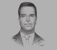 Sketch of Christian Laub, President, Lima Stock Exchange (Bolsa de Valores de Lima, BVL)
