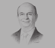 Sketch of Gonzalo Ruiz, President, OSIPTEL
