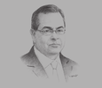 Sketch of Jaime Saavedra, Minister of Education
