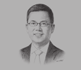 Sketch of Ang Wee Gee, CEO, Keppel Land
