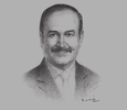 Sketch of Abdul Hussain bin Ali Mirza, Minister of Energy
