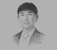 Sketch of Seong Hyun Lee, President, Samsung Colombia
 
