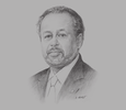 Sketch of President Ismaïl Omar Guelleh
