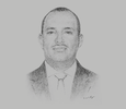 Sketch of Houssein Ahmed Houssein, General Manager, Horizon Djibouti Terminals Limited (HDTL) 
