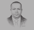 Sketch of Ahmed Osman Guelleh, Chairman, GSK Group
