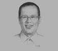 Sketch of President Benigno Aquino III
