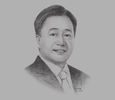 Sketch of Cesar V Purisima, Secretary, Department of Finance
