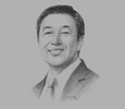 Sketch of Arthur R Tan, President and CEO, Integrated Micro-electronics
