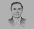 Sketch of Thongsing Thammavong, Prime Minister of Laos and 2016 ASEAN Chair
