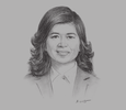 Sketch of Kesara Manchusree, President and CEO, the Stock Exchange of Thailand (SET)
