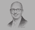 Sketch of Patrick Basset, Chief Operating Officer, AccorHotels Upper Southeast & Northeast Asia

