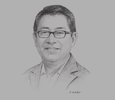 Sketch of Krisda Monthienvichienchai, CEO and President, Mitr Phol
