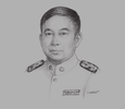 Sketch of Prajin Juntong, Deputy Prime Minister
