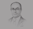 Sketch of Adnène Zghidi, Managing Partner, BDO Tunisia
