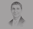 Sketch of Noureddine Hajji, Managing Partner, EY Tunisia
