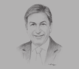 Sketch of Andre Sayegh, CEO, FGB
