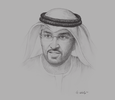 Sketch of Sultan Al Jaber, UAE Minister of State; and CEO, Abu Dhabi National Oil Company (ADNOC)
