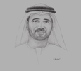 Sketch of Jamal Salem Al Dhaheri, Acting CEO, Senaat
