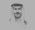 Sketch of Hussain Al Hammadi, Minister of Education
