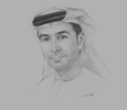 Sketch of Ali Bin Harmal Al Dhaheri, Managing Director, ADNEC Group
