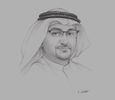 Sketch of Mohamed Jameel Al Ramahi, CEO, Masdar
