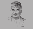 Sketch of Prime Minister Ranil Wickremesinghe
