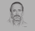 Sketch of Rohan Pethiyagoda, Chairman, Sri Lanka Tea Board
