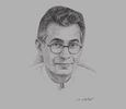 Sketch of Patali Champika Ranawaka, Minister of Megapolis and Western Region Development
