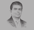 Sketch of Hans Wijayasuriya, CEO, Dialog Axiata
