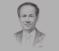 Sketch of Le Luong Minh, Secretary-General, ASEAN
