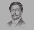 Sketch of Mohd Yaakub Johari, President and CEO, Sabah Economic Development and Investment Authority (SEDIA)
