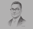 Sketch of  Mohd Azharuddin, CEO, Land Public Transport Commission (SPAD)
