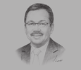 Sketch of Mohd Yusoff Sulaiman, President and CEO, Malaysian Industry-Government Group for High Technology
