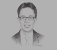 Sketch of Pang Teck Wai, CEO, Palm Oil Industrial Cluster (POIC) Sabah
