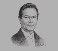 Sketch of Osman Jair, Managing Director, Insurans Islam TAIB; and Chairman, Brunei Insurance and Takaful Association (BITA)
