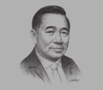 Sketch of Bobby Chua, Vice-Chairman, Swee

