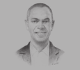 Sketch of Gervase Warner, President and Group CEO, Massy Holdings
